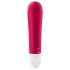 Satisfyer - Mini vibromasseur bullet rechargeable étanche - rouge