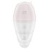 Satisfyer Supernova - Vibromasseur avec ondes de pression 2 en 1 (blanc)