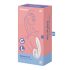 Satisfyer Supernova - Vibromasseur avec ondes de pression 2 en 1 (blanc)