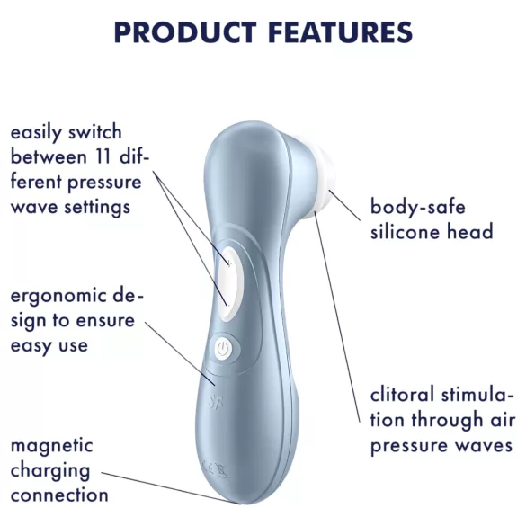Satisfyer Pro 2 Gen2 - stimulateur clitoridien à ondes pression