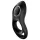 Satisfyer Legendary Duo - anneau pénien vibrant rechargeable - silicone noir