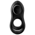 Satisfyer Legendary Duo - anneau pénien vibrant rechargeable - silicone noir