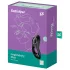 Satisfyer Legendary Duo - anneau pénien vibrant rechargeable - silicone noir