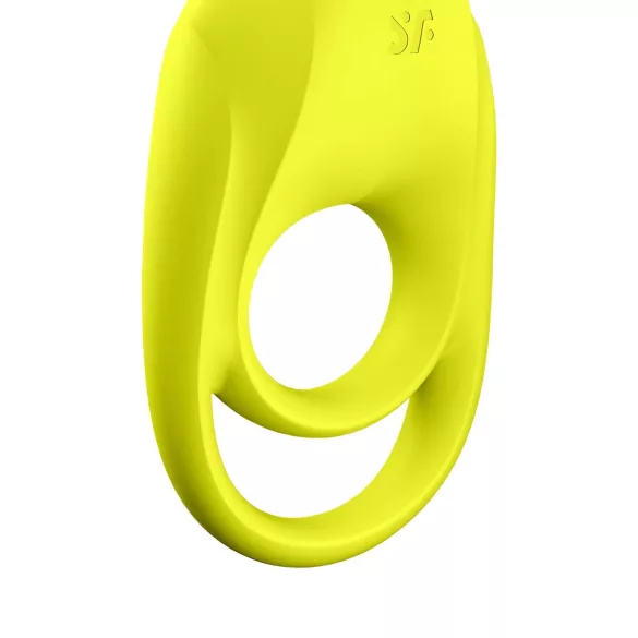 Satisfyer Spectacular - anneau vibrant étanche (jaune)