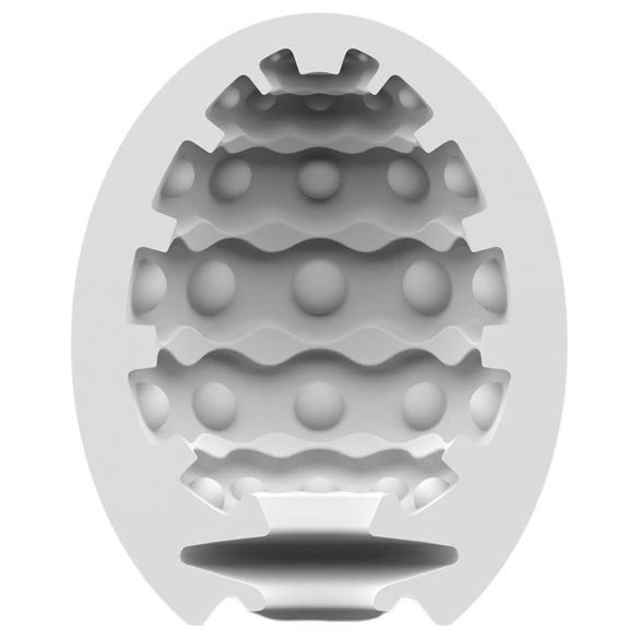 Satisfyer Egg Bubble - masturbateur œuf - stimulation texturée - 1 pièce