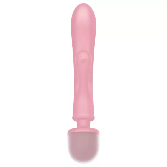 Satisfyer Triple Lover - Vibromasseur point G et stimulateur - silicone rose