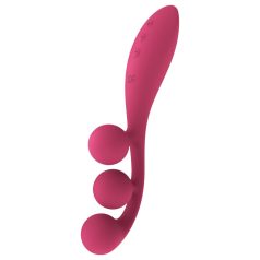   Satisfyer Tri Ball 1 - vibromasseur rechargeable multifonctions - rouge