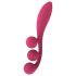 Satisfyer Tri Ball 1 - vibromasseur rechargeable multifonctions - rouge
