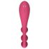 Satisfyer Tri Ball 1 - vibromasseur rechargeable multifonctions - rouge