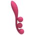 Satisfyer Tri Ball 1 - vibromasseur rechargeable multifonctions - rouge
