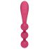 Satisfyer Tri Ball 1 - vibromasseur rechargeable multifonctions - rouge