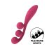 Satisfyer Tri Ball 1 - vibromasseur rechargeable multifonctions - rouge