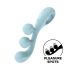 Satisfyer Tri Ball 2 - vibromasseur multifonction - silicone menthe