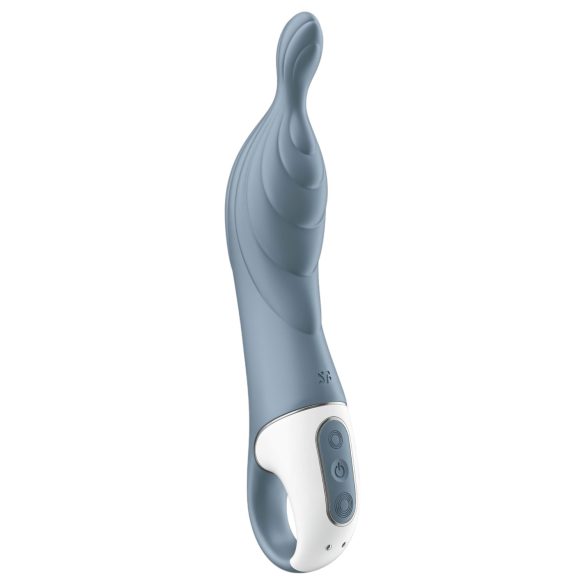Satisfyer A-Mazing 2 - vibromasseur rechargeable pour point A (gris)