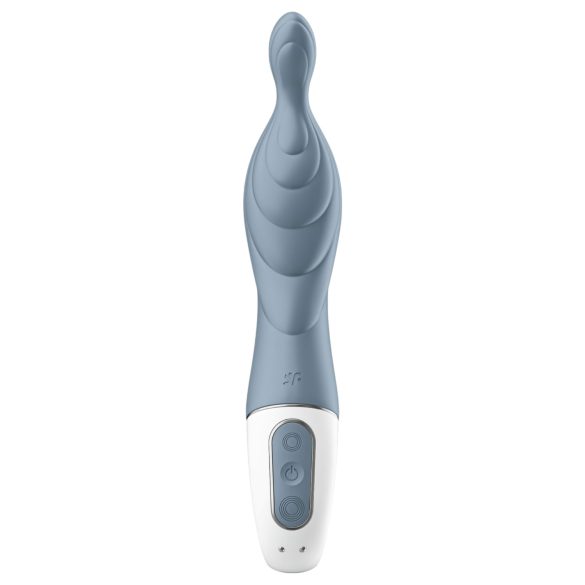 Satisfyer A-Mazing 2 - vibromasseur rechargeable pour point A (gris)