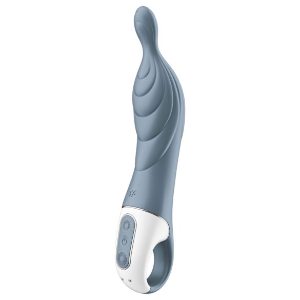 Satisfyer A-Mazing 2 - vibromasseur rechargeable pour point A (gris)
