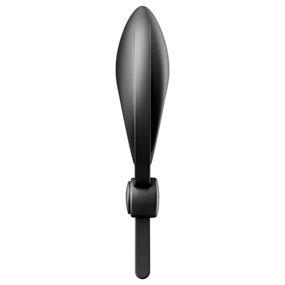 Satisfyer Sniper - anneau pénien vibrant rechargeable - silicone noir