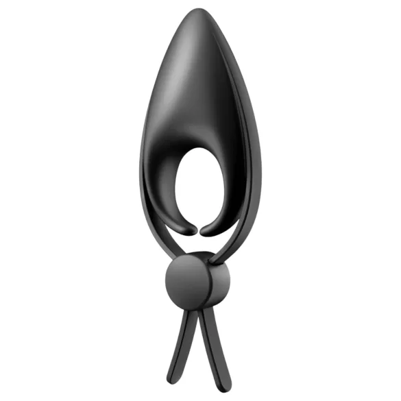 Satisfyer Sniper - anneau pénien vibrant rechargeable - silicone noir