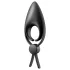 Satisfyer Sniper - anneau pénien vibrant rechargeable - silicone noir