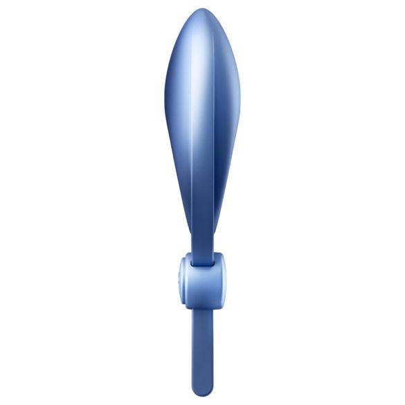 Satisfyer Sniper - anneau pénien vibrant rechargeable - silicone bleu
