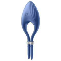   Satisfyer Duelist - anneau vibrant pénis rechargeable - silicone bleu
