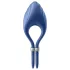 Satisfyer Duelist - anneau vibrant pénis rechargeable - silicone bleu