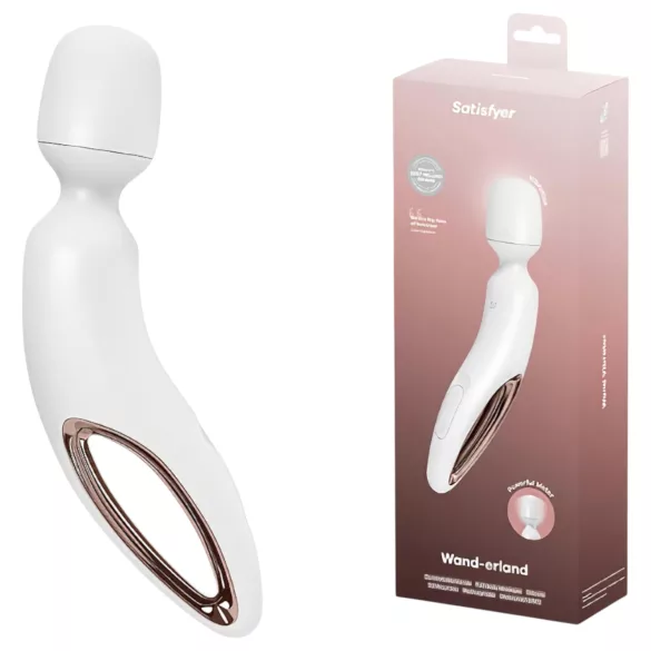 Satisfyer Wand-erland - vibromasseur baguette - blanc