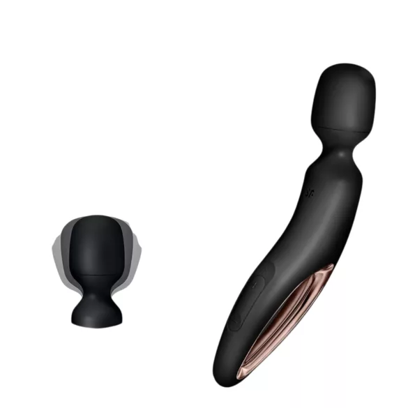 Satisfyer Wand-erland - vibromasseur massage puissant - silicone noir