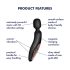 Satisfyer Wand-erland - vibromasseur massant (noir)
