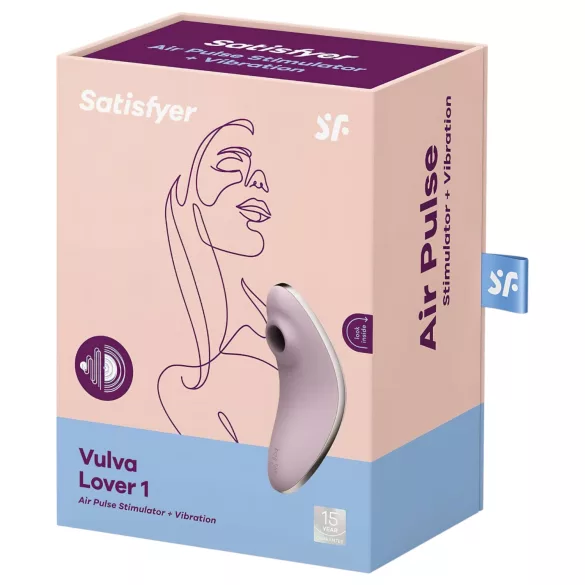 Satisfyer - stimulateur clitoridien à ondes d’air - violet