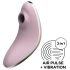 Satisfyer Vulva Lover 1 - Stimulateur clitoridien par ondes d'air (violet)