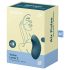 Satisfyer - stimulateur clitoridien à ondes d’air rechargeable - bleu