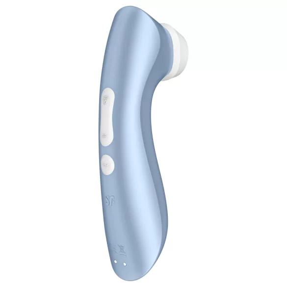 Satisfyer Pro 2+ - stimulateur clitoridien à ondes - bleu