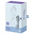 Satisfyer Curvy Trinity 3 - stimulateur clitoridien et vaginal 2en1 - gris