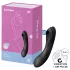 Satisfyer Curvy Trinity 4 - stimulateur 2‑en‑1 à ondes d’air (noir)