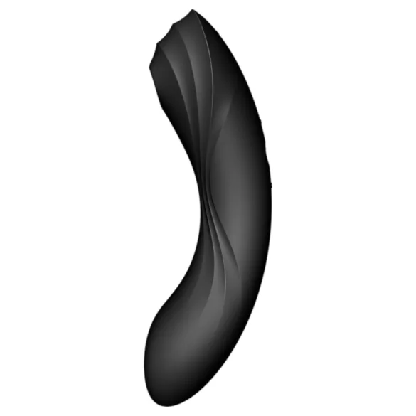Satisfyer Curvy Trinity 4 - stimulateur 2‑en‑1 à ondes d’air (noir)