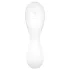 Satisfyer Curvy Trinity 5+ - Vibromasseur 2‑en‑1 contrôlé par application (blanc)