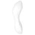 Satisfyer Curvy Trinity 5+ - Vibromasseur 2‑en‑1 contrôlé par application (blanc)