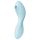 Satisfyer Curvy Trinity 5+ - vibromasseur 2 en 1 connecté - silicone bleu