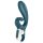 Satisfyer Hug Me - Vibrateur connecté avec bras clitoridien (bleu)
