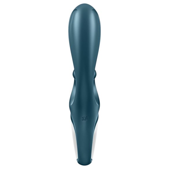 Satisfyer Hug Me - stimulateur clitoridien à bras vibrant connecté - bleu