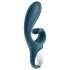Satisfyer Hug Me - Vibrateur connecté avec bras clitoridien (bleu)