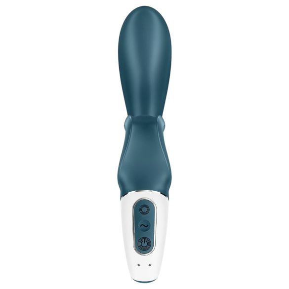 Satisfyer Hug Me - stimulateur clitoridien à bras vibrant connecté - bleu