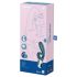 Satisfyer Hug Me - Vibrateur connecté avec bras clitoridien (bleu)