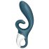 Satisfyer Hug Me - Vibrateur connecté avec bras clitoridien (bleu)