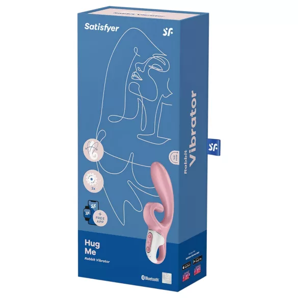 Satisfyer Hug Me - stimulateur clitoridien avec bras vibrant connecté