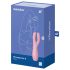 Satisfyer Threesome 3 - vibromasseur clitoridien rechargeable - rose