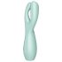 Satisfyer Threesome 3 - vibromasseur clitoridien rechargeable (menthe)