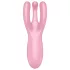 Satisfyer Threesome 4 - Vibromasseur clitoridien contrôlé par application (rose)