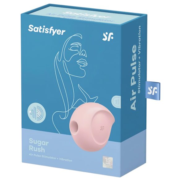 Satisfyer Sugar Rush - stimulateur clitoridien à ondes d’air - rose